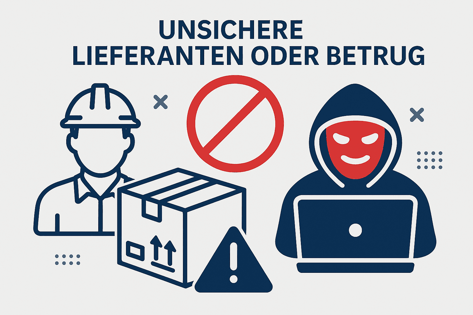 Unsichere Hersteller oder Betrug