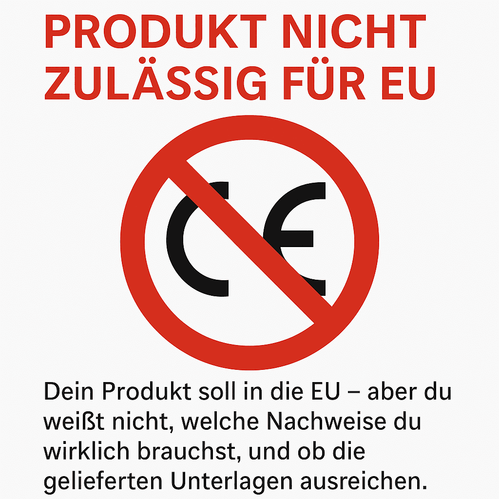 Produkt ist nicht zulässig für die EU